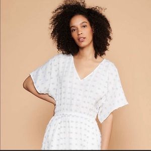 Lou & Grey Clip Dot Dress with Elasticated Waist